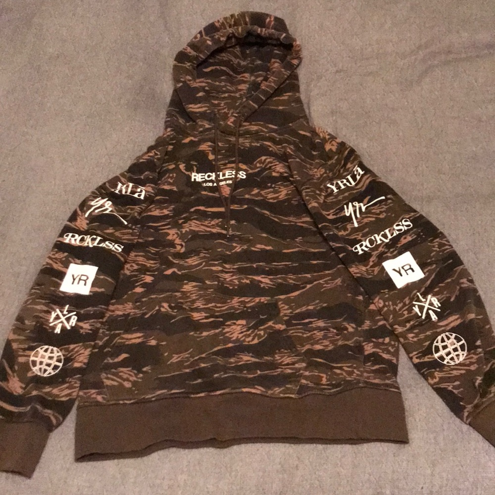 Young n Reckless Camo Hoodie